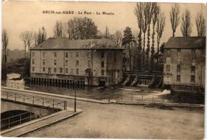 CPA ARCIS-sur-AUBE - Le pont le moulin (197224)