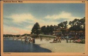 Parkwood Beach Cape Cod Postcard