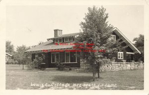 WV, Lewis County, West Virginia, RPPC, Lewis County Cottage, State 4H Club,Photo