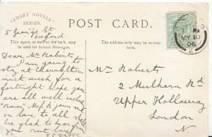 Genealogy Postcard - Roberts - Mulkern Road  Upper Holloway - London - Ref 5578A