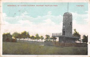 BR67874 memorial of queen victoria grimsby peoples park  uk