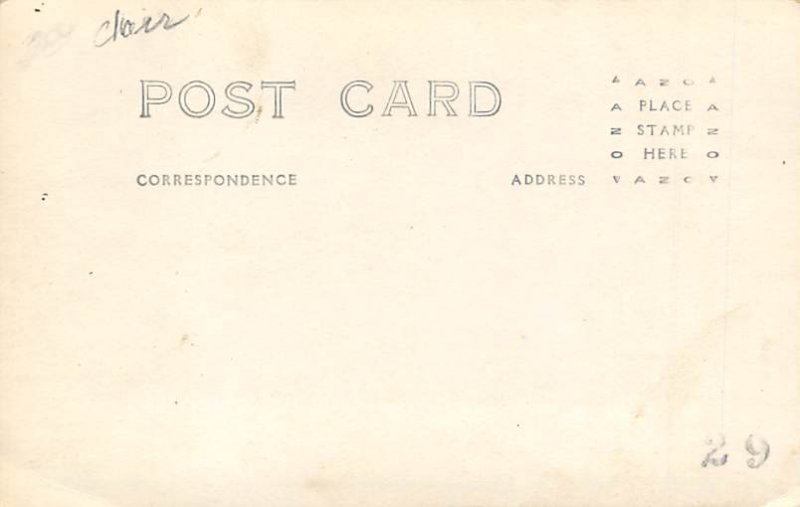 Real Photo Children with Toys Postcard