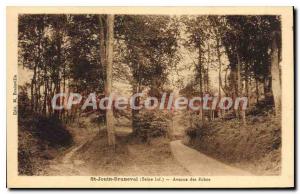 Postcard Old Saint-Jouin-Bruneval Avenue Des Echos