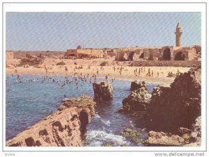 Ruins of Old Harbour, Caesarea, Isreal, 50-70s