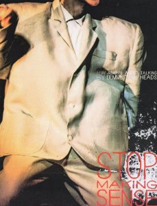 Stop Making Sense The Talking Heads Film Movie Postcard