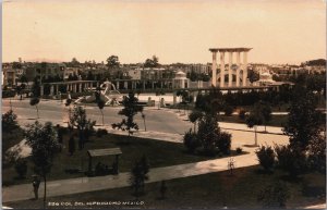 Mexico Col Del Hipodromo Mexico Vintage RPPC C035