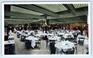 SAN DIEGO, California CA ~ Union Building RUDDER'S CAFE ca 1920s Postcard