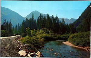 Postcard MOUNTAIN SCENE Manning Principal Park British Columbia BC AK2300