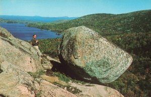 Postcard Balance Rock Seal Harbor Maine