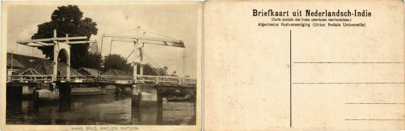 CPA AK INDONESIA Hang brug Maclein Watson (392663)