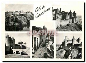 Postcard Modern Cite in Carcassonne General view