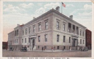 Public Library Superior NInth and Locust Streets Kansas City Missouri Fred Ha...