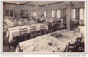 Dining Room Tapoco Lodge Tapoco North Carolina Real Photo