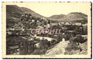 Old Postcard Corte Corsica Corsica
