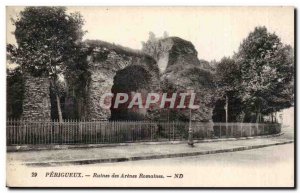 Old Postcard Perigueux Ruins of Roman arenas