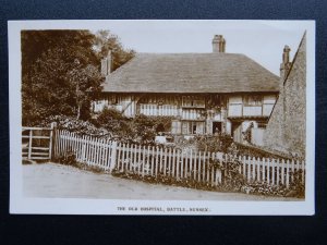 East Sussex BATTLE The Old Hospital - Old RP Postcard