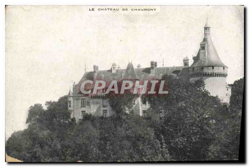 Postcard Old Chateau Chaumont