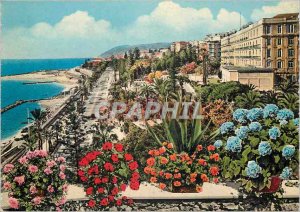 Postcard Modern Riviera S Remo Avenue Imperatrice