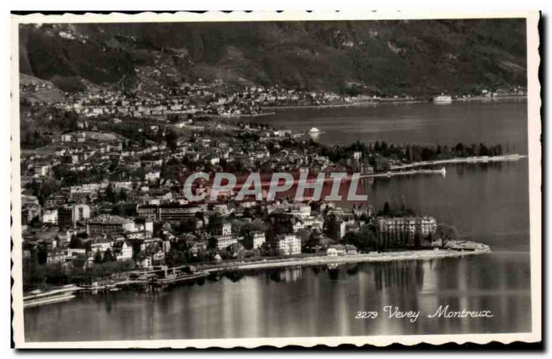 Modern Postcard Montreux Vevey