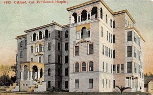 Providence Hospital Oakland, California, USA Writing on back 