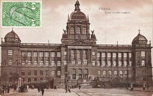 Praha Prague Czech Republic~Ceské zemské museum~1910 POSTCARD