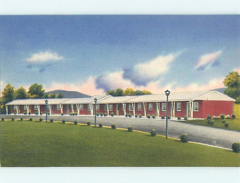 Unused Linen SHELLEY'S MOTEL Dillsburg Pennsylvania PA M6006