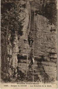 CPA Gorges du Doubs - Les Echelles de la Mort (1114745)