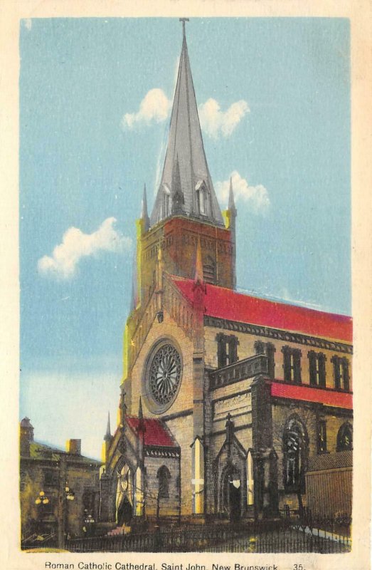 br106609 roman catholic cathedral saint john new burnswick canada