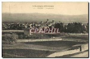Old Postcard Issoire General view