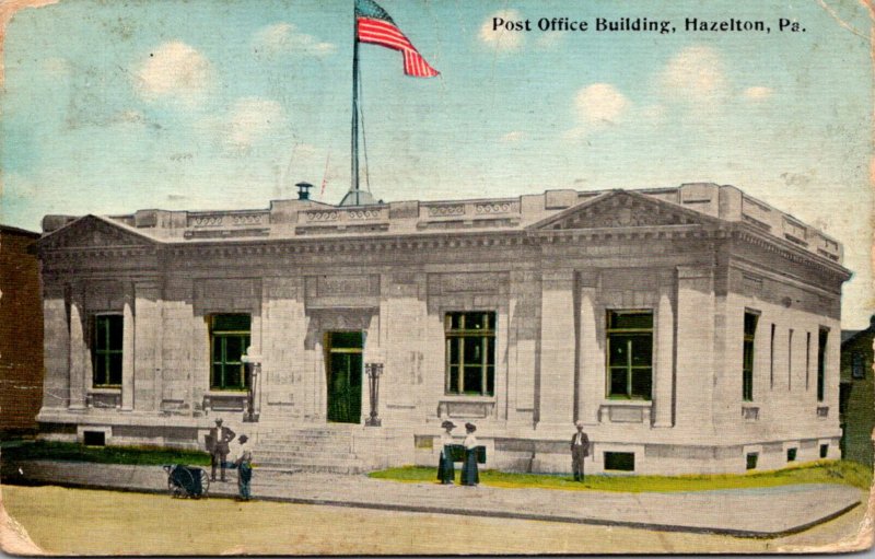 Pennsylvania Hazelton Post Office Building 1913