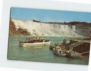 Postcard Maid of the Mist Boat Niagara Falls Ontario Canada