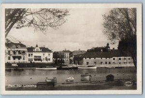 Västergötland Sweden Postcard Lot from Lidkoping c1930's Vintage RPPC Photo