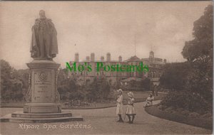 Yorkshire Postcard - Ripon Spa Gardens   RS36376