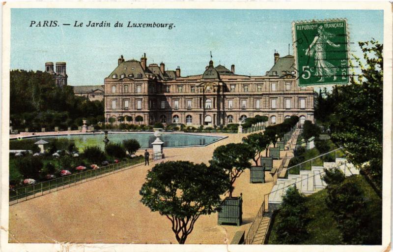 CPA Paris 6e Paris-Le Jardin du Luxembourg (312069)