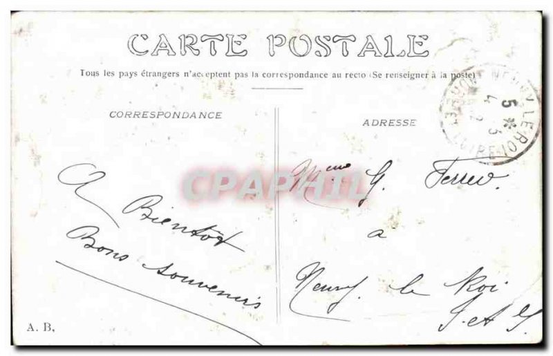 Paris Boulevard des Capucines Post Card Old