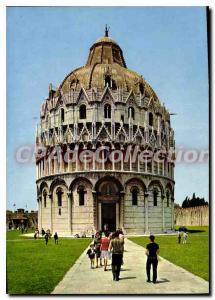 Postcard Modern Pisa Baptistery Baptistery