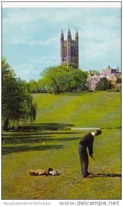 Golfing At Cleveland Memorial Tower Graduate College Princeton University New...