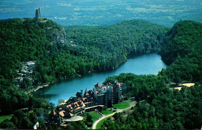 New York Mohonk Lake The Lake Mohonk Mountain House 1962