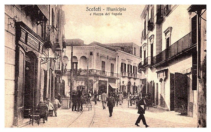 Scafati , Municipo, Piazza dei Popplo