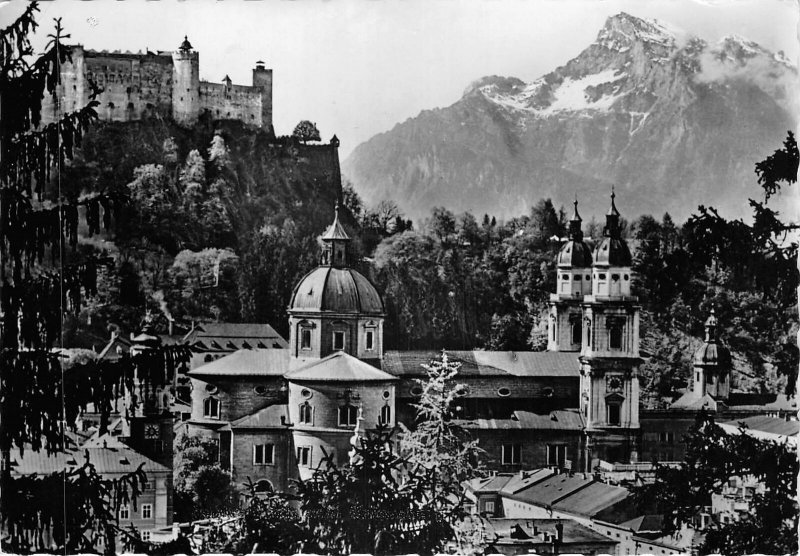 Lot192  real photo salzburg austria  mit dem unterberg