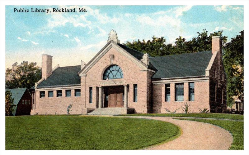 16201    ME   Rockland  Library