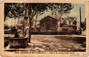 CPA Sarrians - MONTMIRAIL - Entrée du bourg (cote nord) (511985)