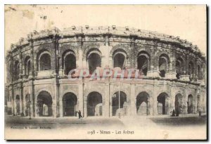 Postcard Old Nimes Arenes the