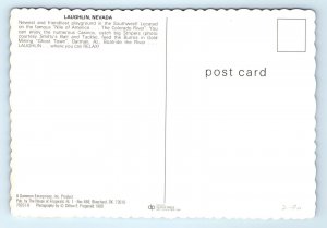 See & Do Points of Interest Laughlin NV Postcard