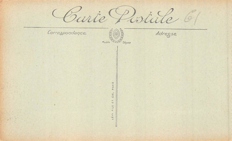 C004 France, Amiens, The Library vintage postcard