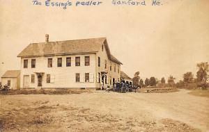Sanford ME T. Wentworth Store The Essing's Pedler RPPC
