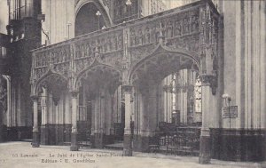 Belgium Louvain Le Jube de l'Eglise Saint Pierre