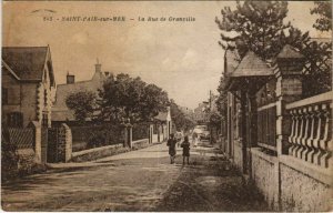 CPA St-PAIR-sur-MER La Rue de GRANVILLE (152816)
