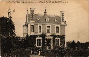 CPA JOUÉ-lez-TOURS - Villa du Haut-BEAULIEU (coté est) (228689)