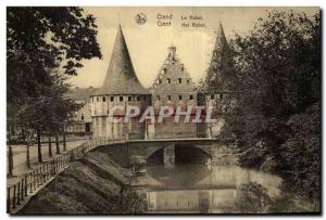 Postcard Old Ghent The planer